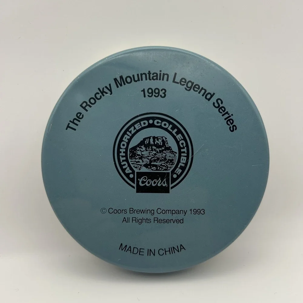 VTG 1993 Coors Rocky Mountain‎ Legend Coaster Set – 4 Pack